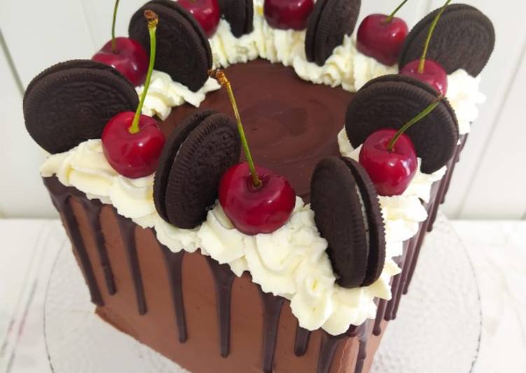♥️⚫Tarta de oreo y chocolate⚫♥️