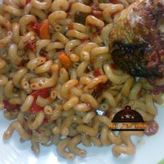A picture of Fried Macaroni.
