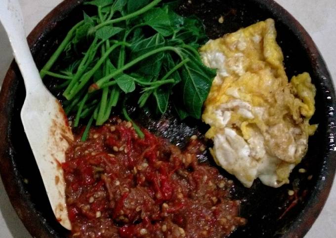 Resep Sambal Dadak Khas Sunda Oleh Abuk Irun Cookpad