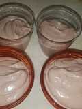Mousse de chocolate y fresa