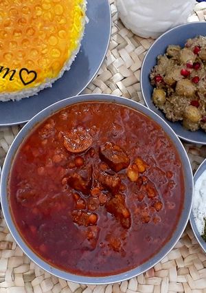 عکسی از دستور خورشت قیمه