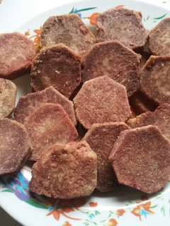 A picture of Deep-fried nduma.