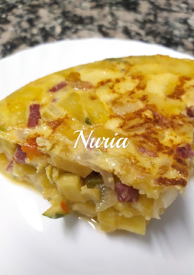 Una foto de Tortilla paisana