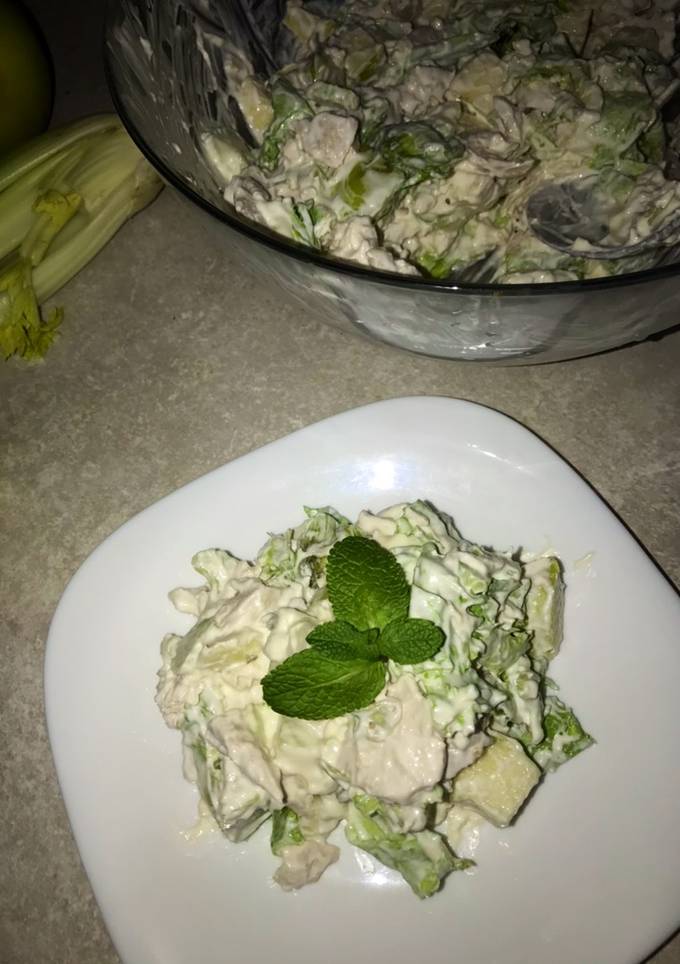 Салат з селери і яблука🍏