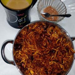 Spicy Aloo Nimko A picture of Spicy Aloo Nimko.