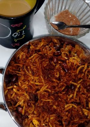 A picture of Spicy Aloo Nimko.