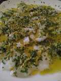 Salted Cod Carpaccio