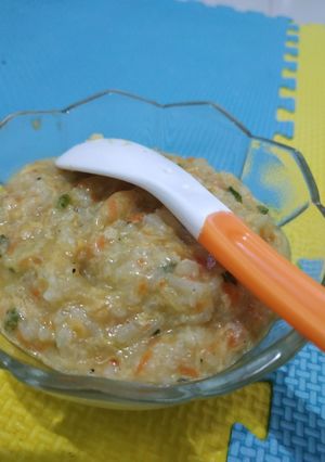 Foto resep Nasi tim Teri
