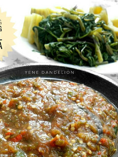 Foto resep Plecing Kangkung Sambal Mangga #Dandelion