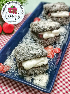 Foto resep Kue Lamington🥥