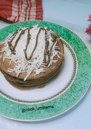 Foto resep Pancake coklat keju
