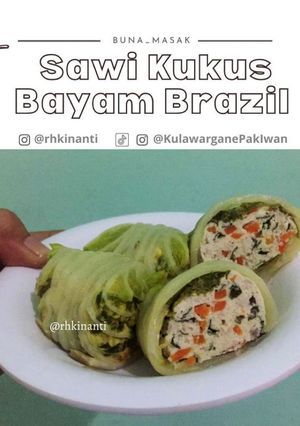 Foto resep Sawi Kukus Bayam Brazil