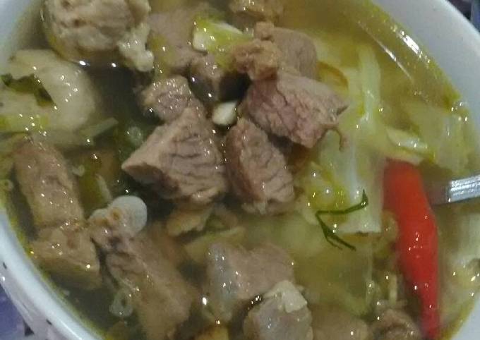 Bakso kuah sapi ala2 no ribet 😄