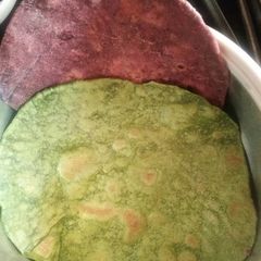 A picture of Homemade tortilla.