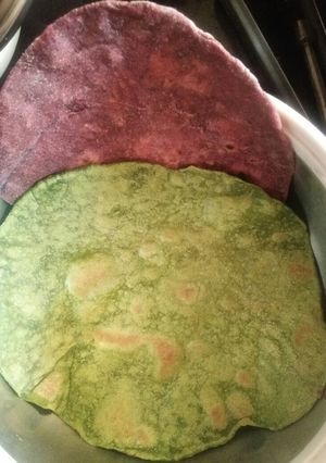 A picture of Homemade tortilla.