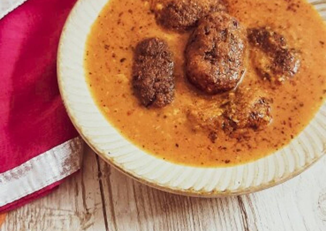 Malai kofta curry
