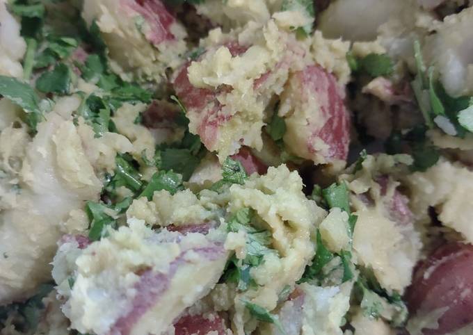 Guacamole potato salad recipe main photo