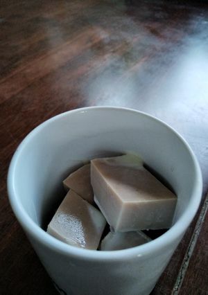 A picture of Teh Tarik Agar-Agar.