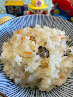 鮮鮮鮮的海鮮粥（寶寶版） 的食譜成品照片