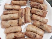A picture of mushroom n minced meat
