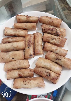 Hình của món Cách làm chả giò thơm ngon, giòn tan & Cách trữ đông.