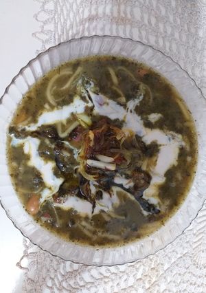عکسی از دستور آش رشته