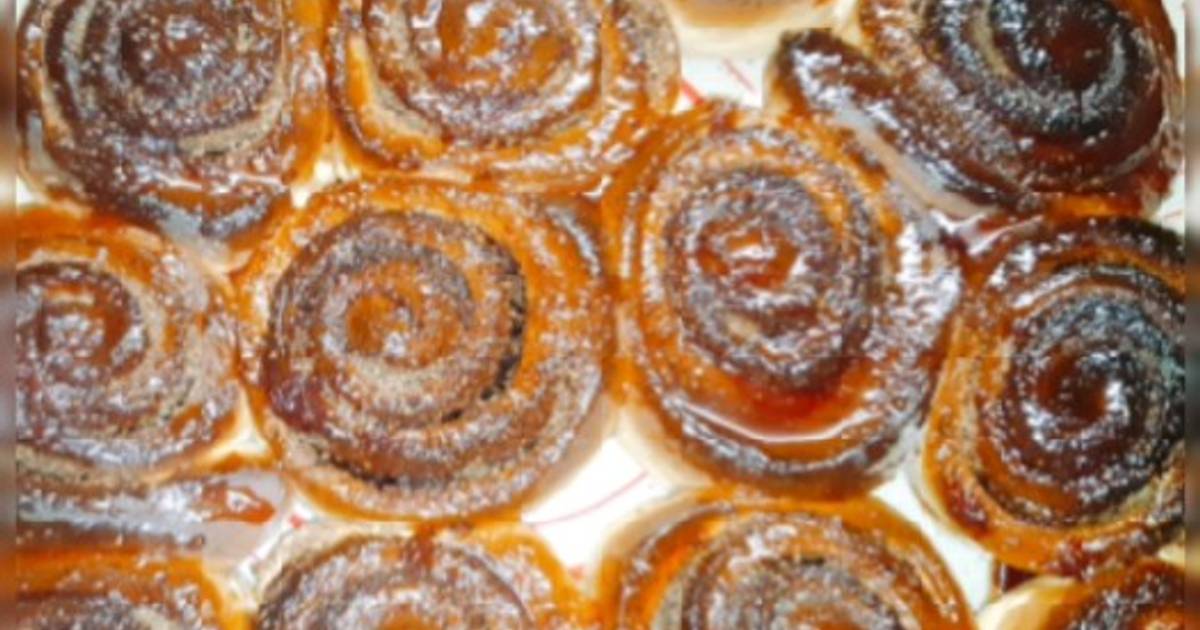 Булочки с корицей и орехами пошаговый рецепт с фото