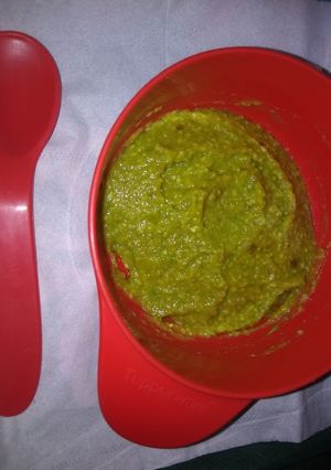 Foto resep MPASI 6Bulan Alpukat kurma Baby Sky