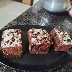 A picture of Chocolate cake pastries.