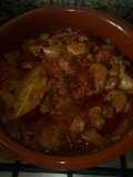 Higadillos de conejo a la huerta