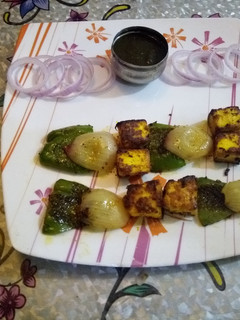 A picture of Paneer Tikka.