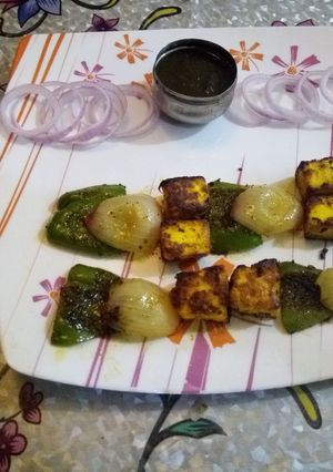 A picture of Paneer Tikka.