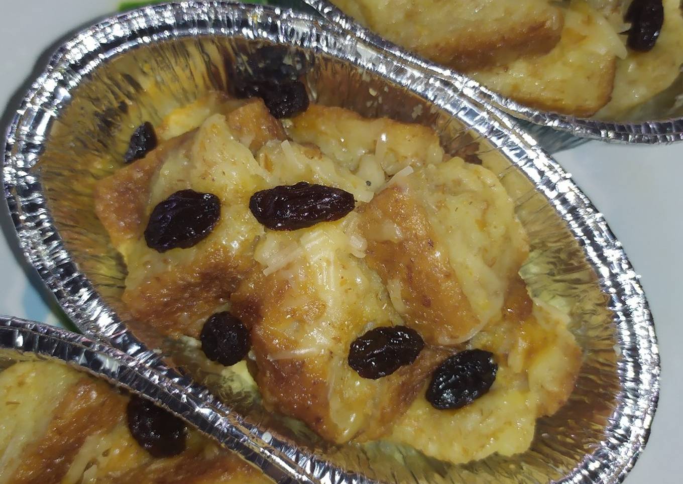 Pudding Roti Tawar Kukus