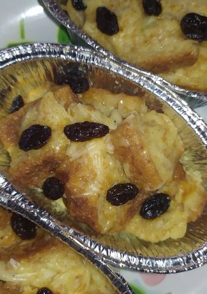 Foto resep Pudding Roti Tawar Kukus