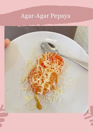 Foto resep Agar-Agar Pepaya Madu Snack MPASI 1+
