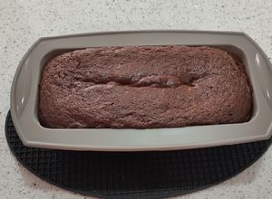 Una foto de Torta de chocolate húmeda y melcochuda