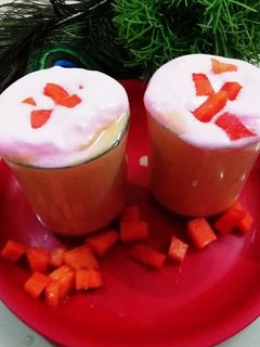 पपाया मिल्क शेक (papaya milkshake recipe in hindi) रेसिपी मुख्य फोटो