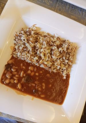 صورة لوصفة فاصوليا ورز