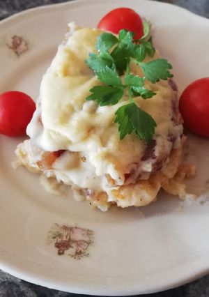 Rakott csirkemell recept fotója
