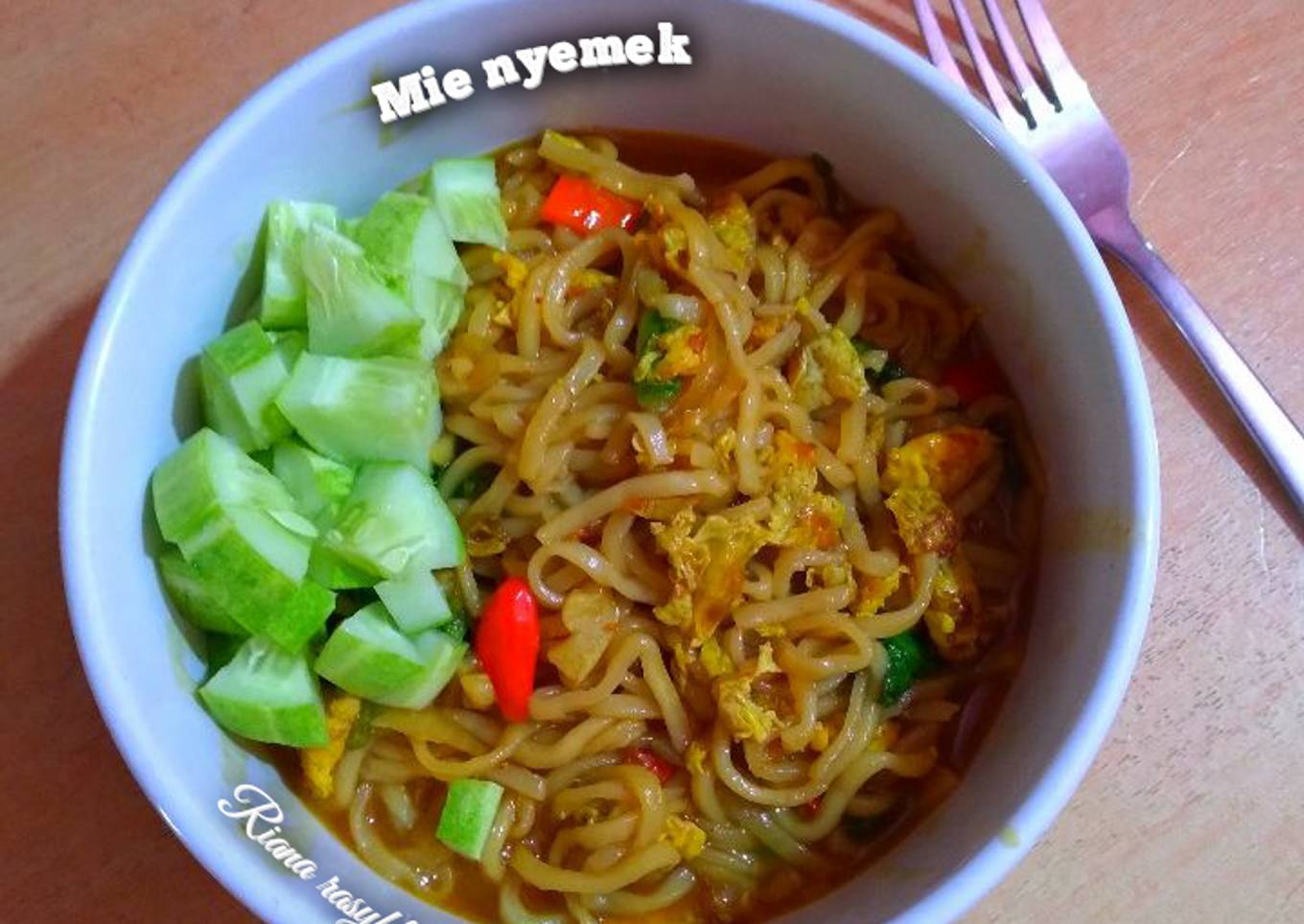 #Mie nyemek homemade