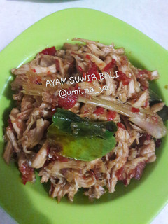 Foto resep Ayam suwir bali