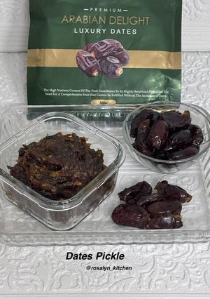 A picture of "Dates Pickle"Ready in Just 10 Minutes ⏱️.