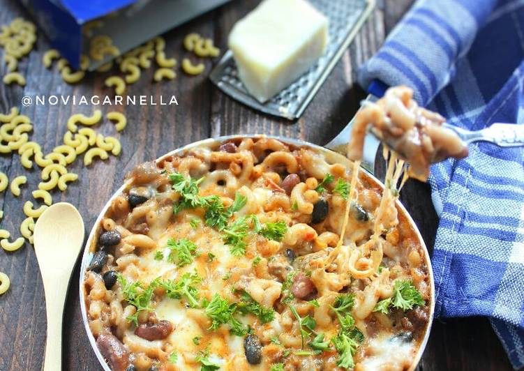 Resep One Pot Chili Mac And Cheese Oleh Nella Cookpad