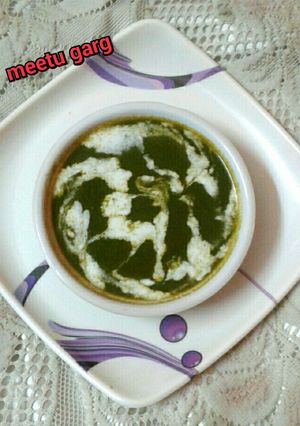 पालक का सूप (Spinach ka soup recipe in Hindi) रेसिपी मुख्य फोटो
