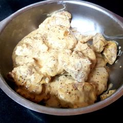 A picture of My Tenderloin pork in a Mustard sauce 😍.