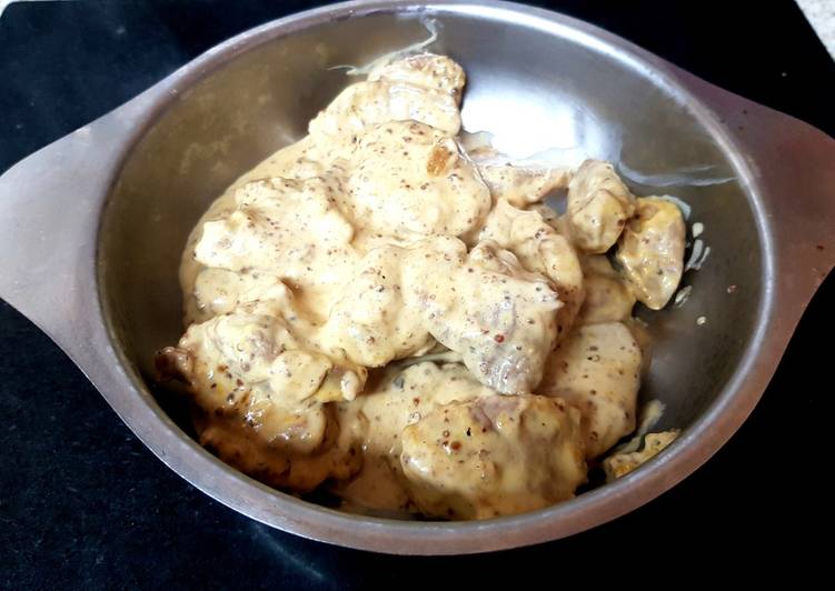 My Tenderloin pork in a Mustard sauce π