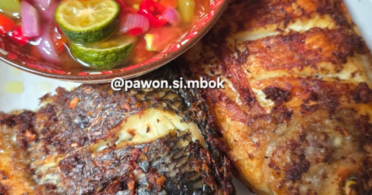 Nila Goreng Sambal Dabu-Dabu ala @pawon.si.mbok🐟