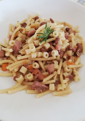 Foto di Pasta mista e fagioli