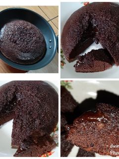 Foto resep Bronies panggang ala lava cake