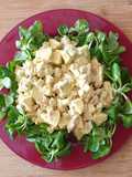 Ensalada de Pollo, Manzana y Curry X
